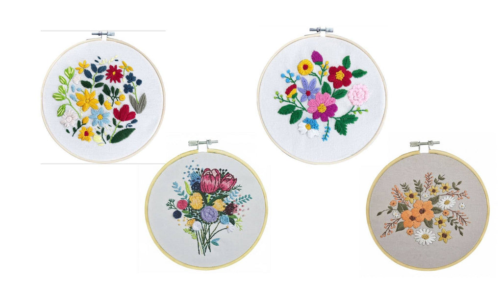 DIY Embroidery Garden Kits