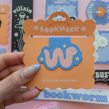 Worm Magnetic Bookmark