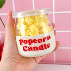 Popcorn Candle, Movie Night Candle