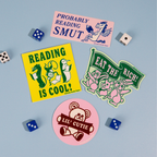 Reading is Cool – Matte Vinyl Sticker