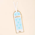 Acrylic Bookmark-Bows Blue