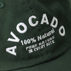 AVOCADO Embroidered Cotton Baseball Cap