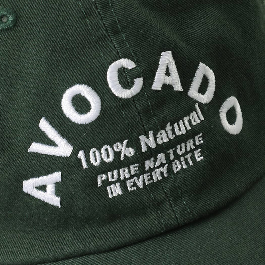 AVOCADO Embroidered Cotton Baseball Cap