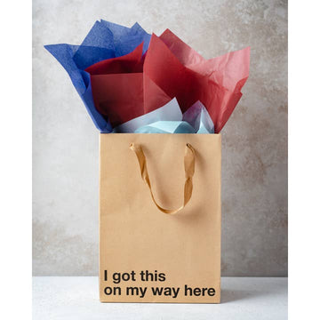 "I Got This On My Way Here" Gift Bag