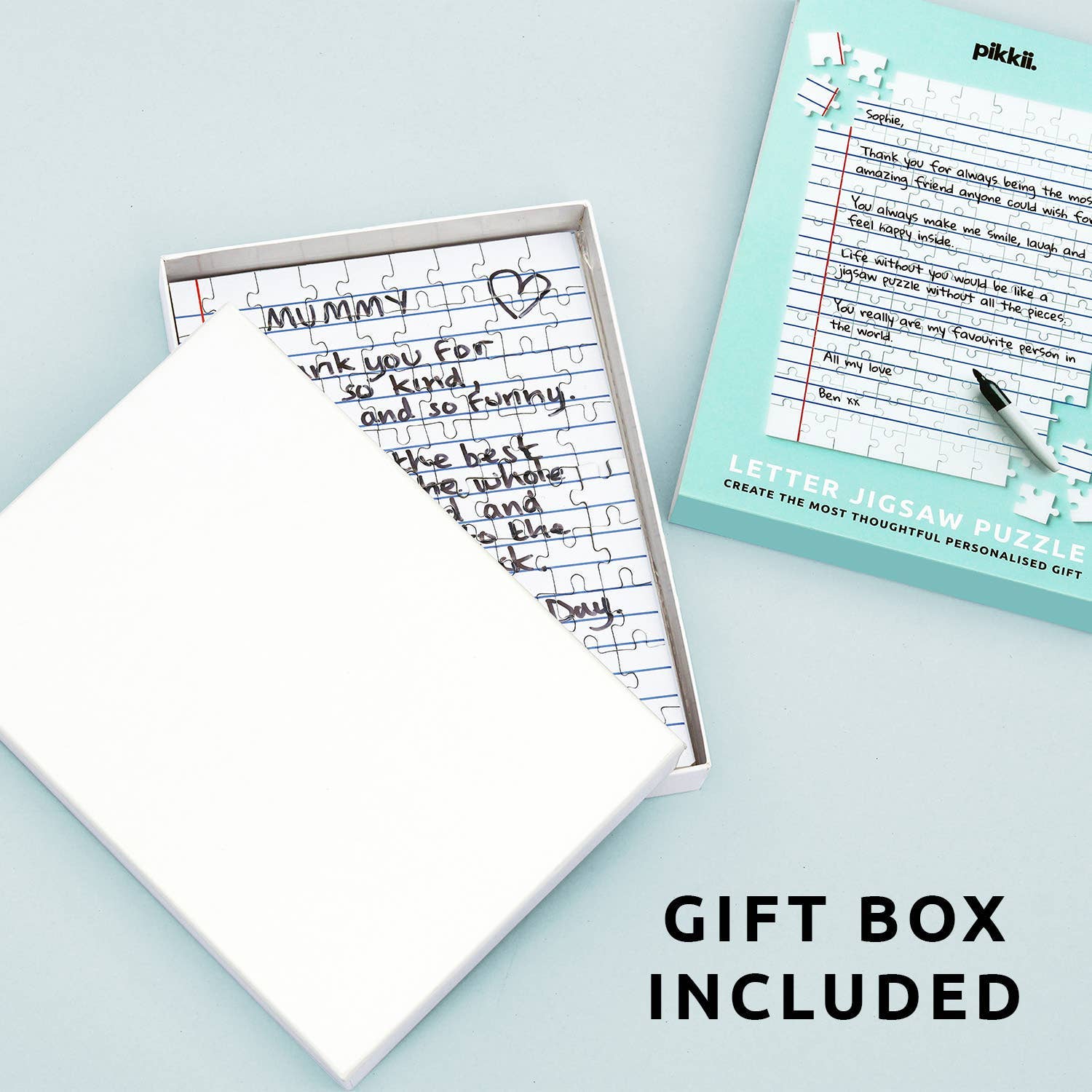 Letter Jigsaw Puzzle | Personalized DIY Keepsake Gift