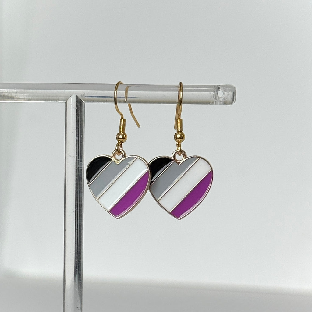 Heart Flag Pride Earrings