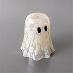 Ghostly Glimmer Glass Votive Candle Holders