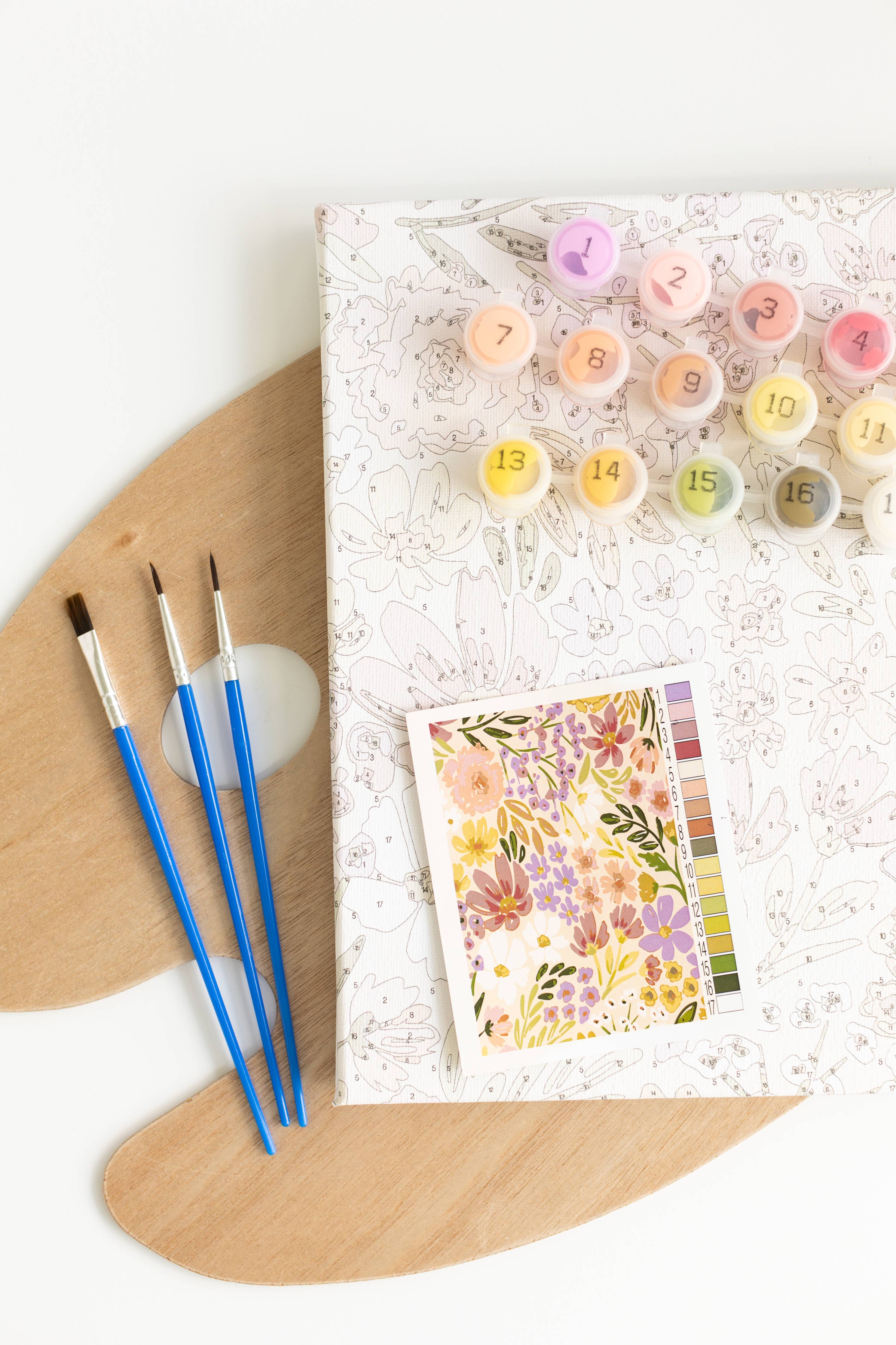 Primrose Petals Paint By Number Kit