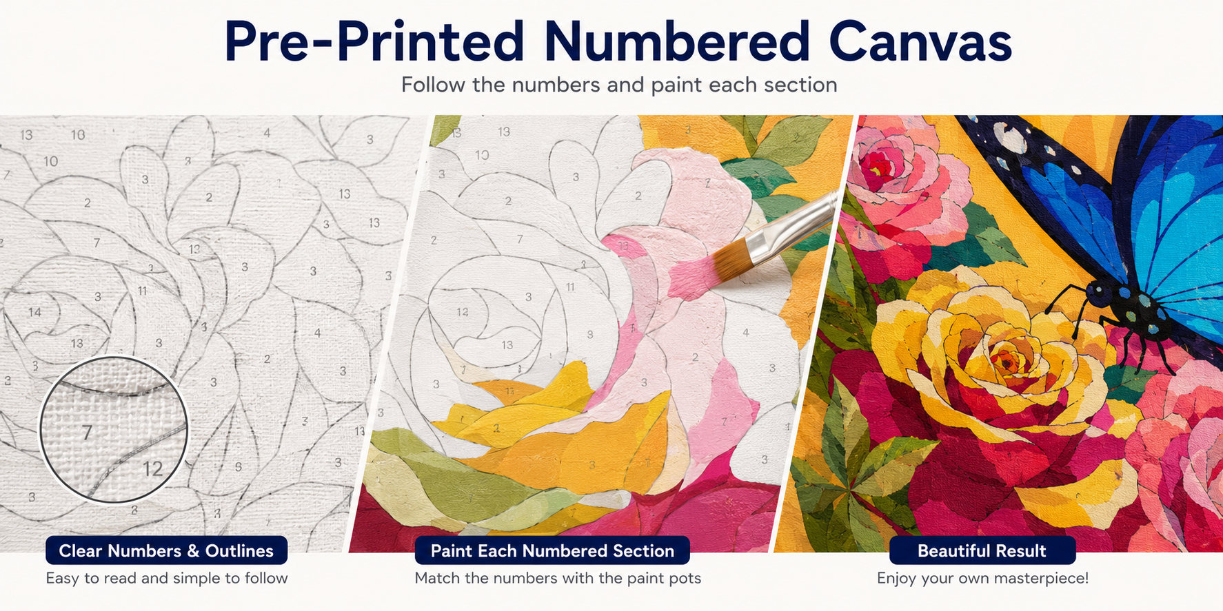 Paint-by-Number Kits (Assorted Styles)