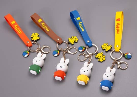 Miffy Characters Key Holder-Bag Charm