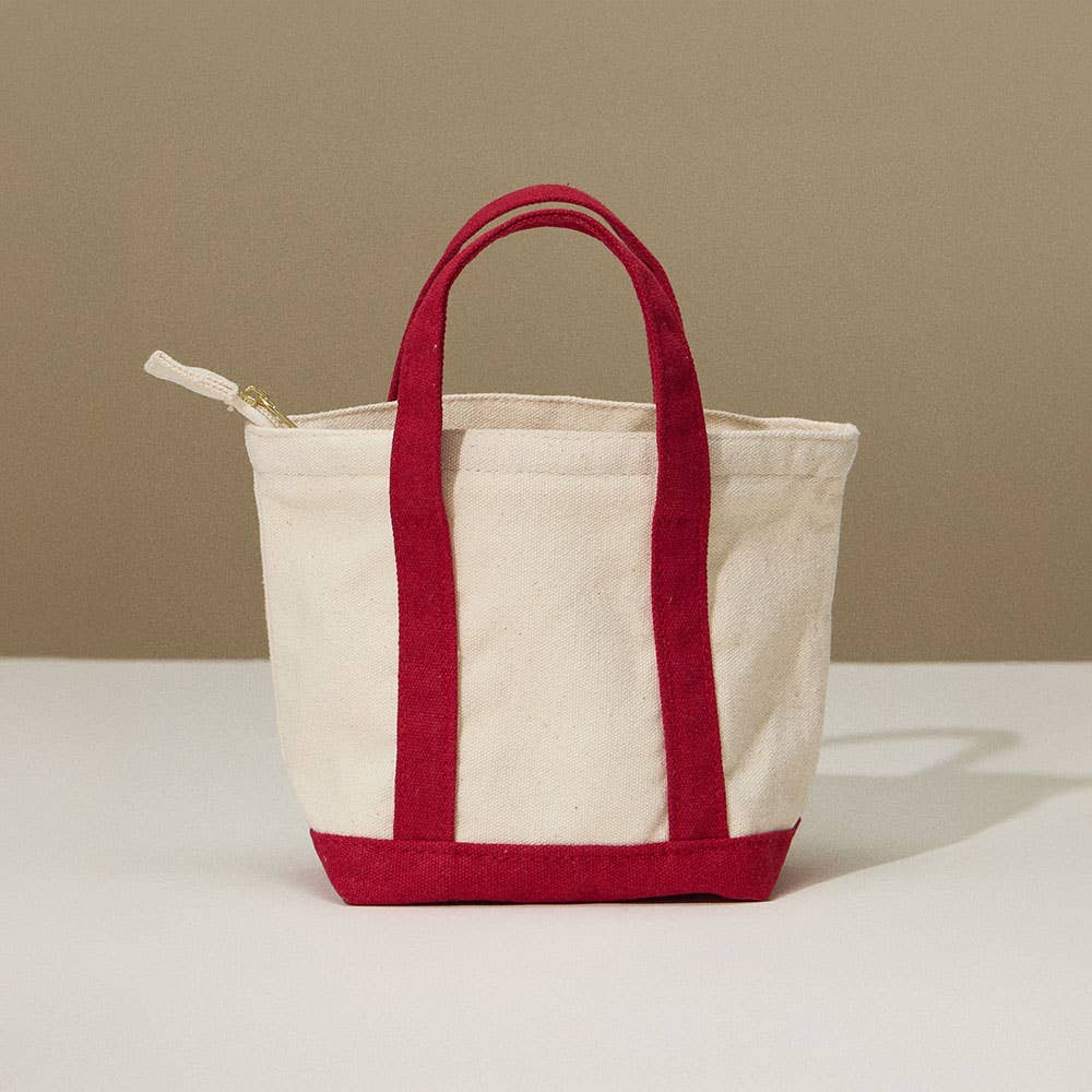 Mini Multi Purpose Compact Canvas Tote Bag