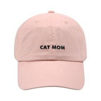 Cat Mom Hat | Embroidered Cat Mom Baseball Cap | Gift for Cat Lovers | HatPhile