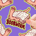 Bookworm Sticker