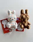Limited Edition Check Miffy Keychain Plush