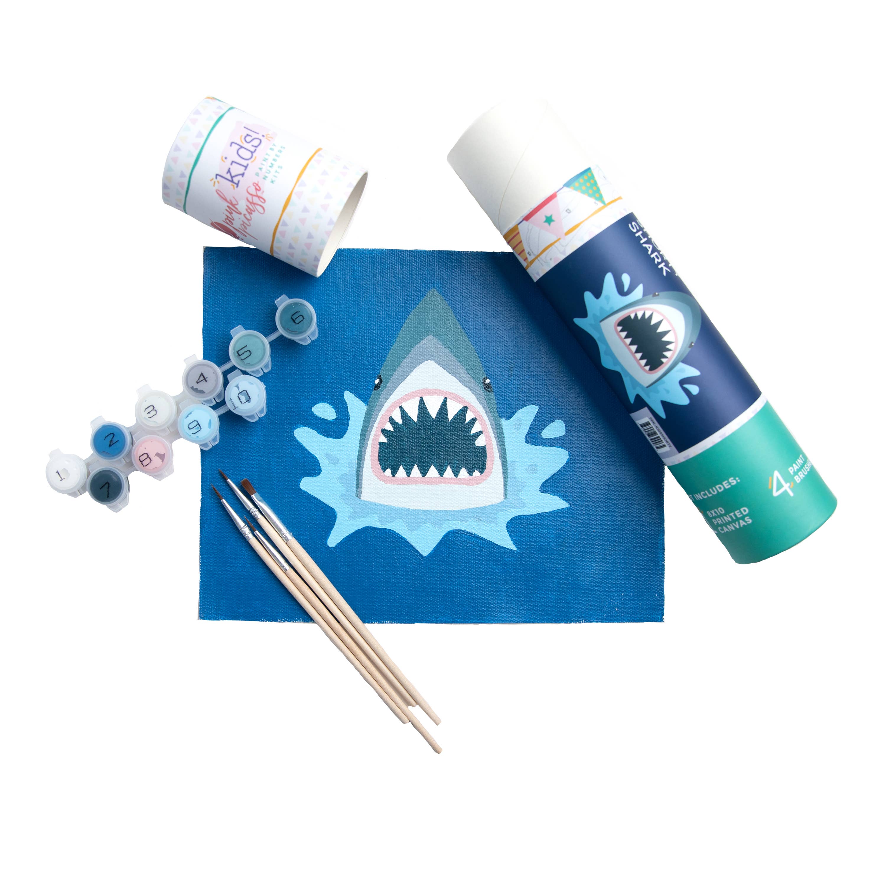 Shorty Shark Paint by Numbers