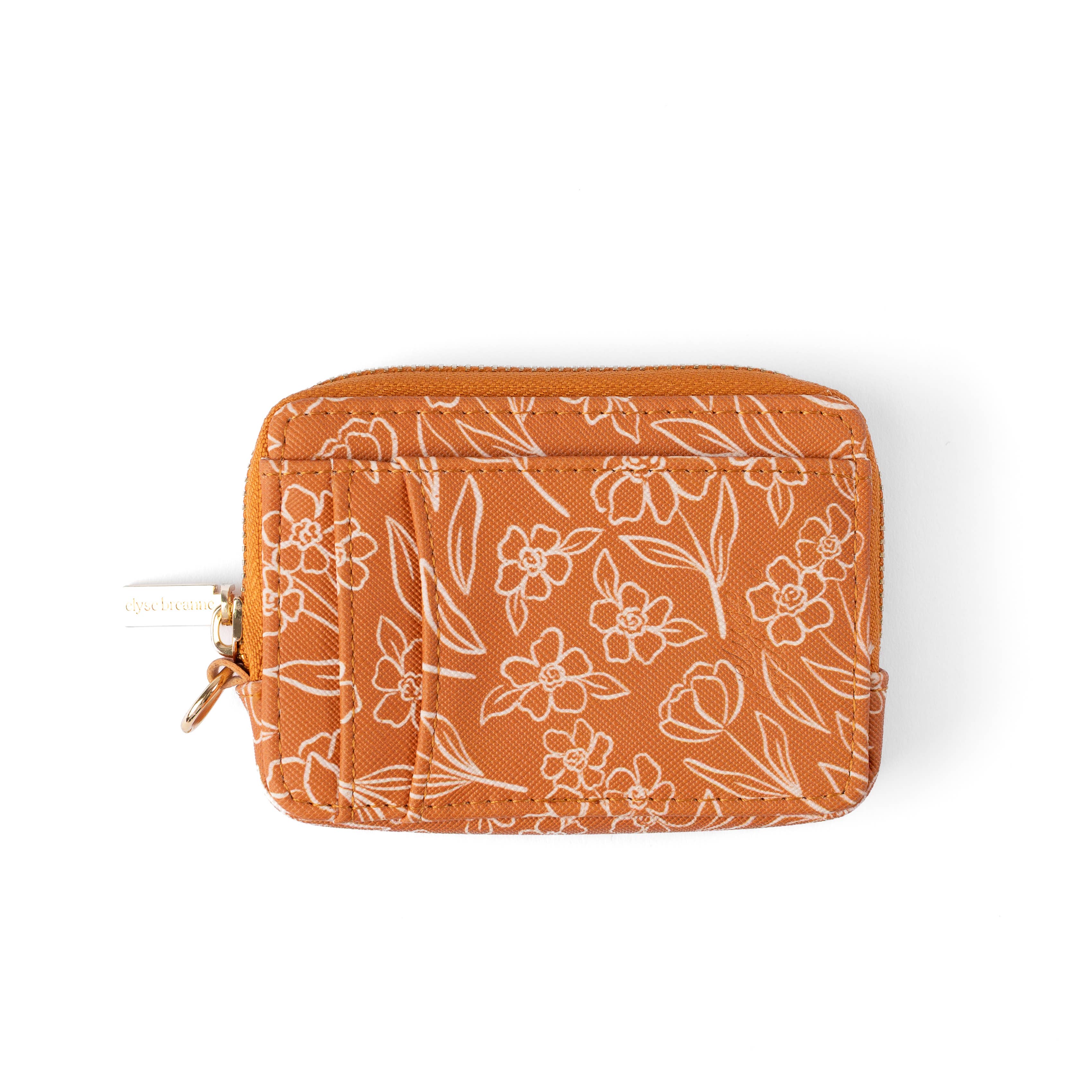 Floral Zip Wallet