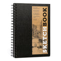 Medium Sketchbook Spiral Hardcover - Black
