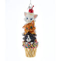 Ice Cream Cone W/Cats