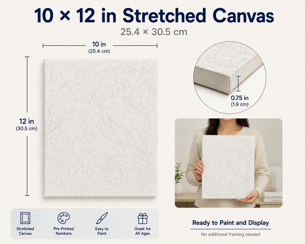 Paint-by-Number Kits (Assorted Styles)