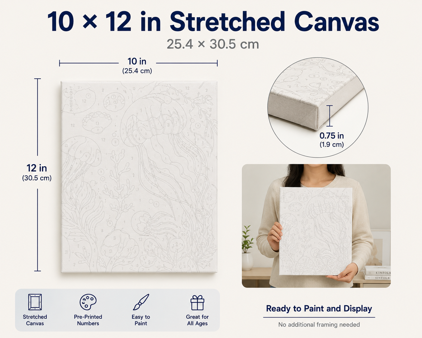 Paint-by-Number Kits (Assorted Styles)