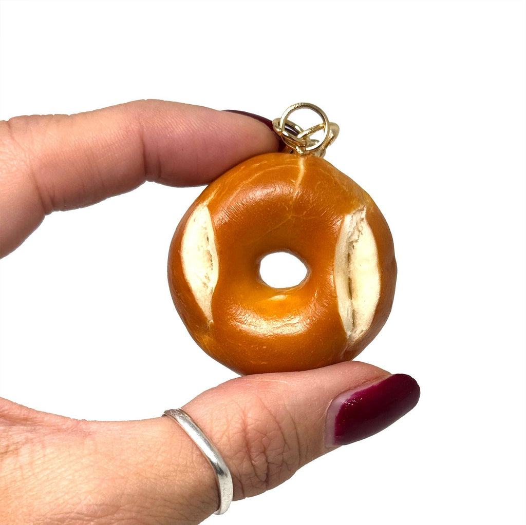 Bagel Keychain & Bag Charm