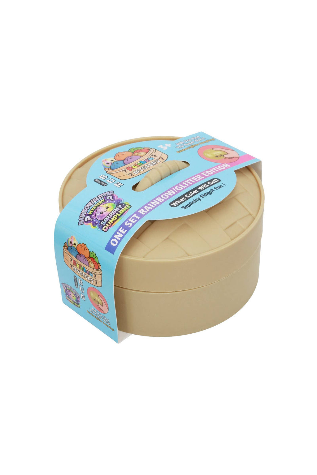 Solid Bao Bun Dumpling Gel Slime Filled Squishy - 12 Pcs