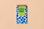 Blueberries Letterpress Spiral Pocket Size Notebook