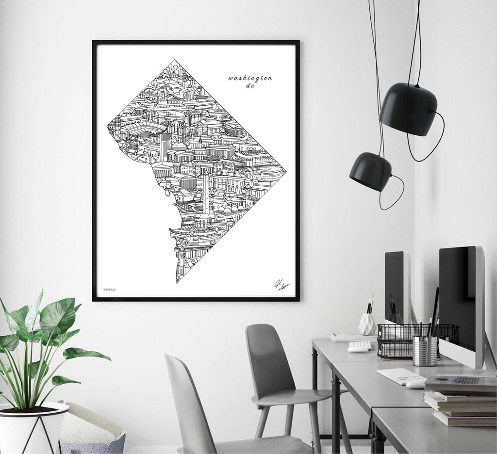 Washington DC Wall Decor