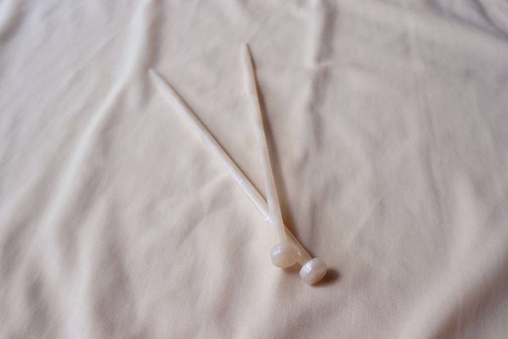 Knitting Needle Hair Stick Set
