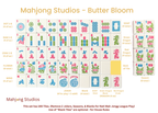 Mahjong Studios – American Mahjong Tile Set Lilac Bloom