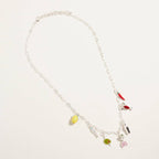18 In Mediterranean Beach Vacation Charm Necklace