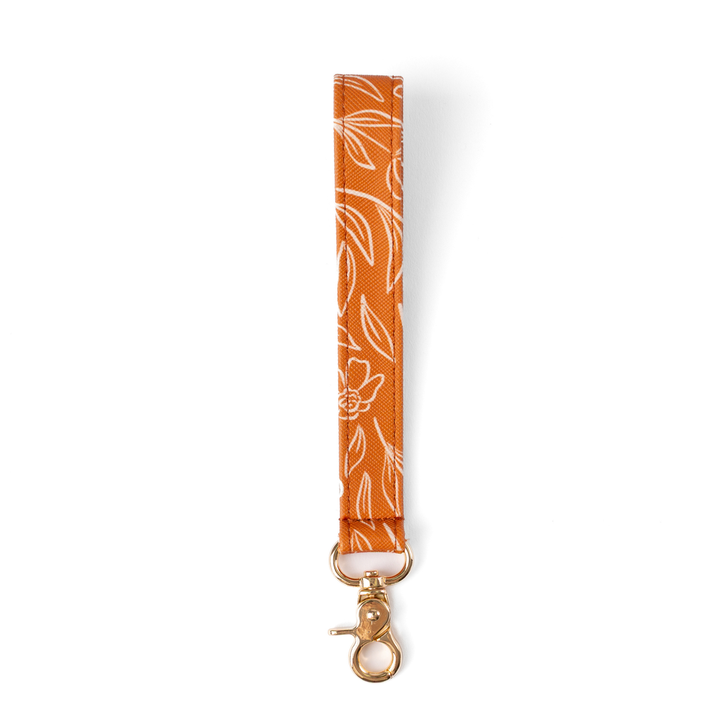 Floral Wristlet Keychain