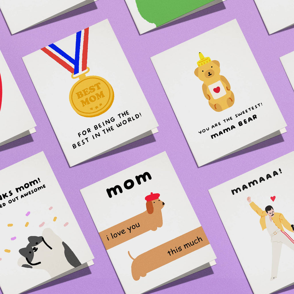 Funny Card For Mom - Pop Culture Queen Card