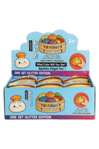 Glittery Bao Bun Dumpling Water Bead Filled Squishy - 12 Pcs