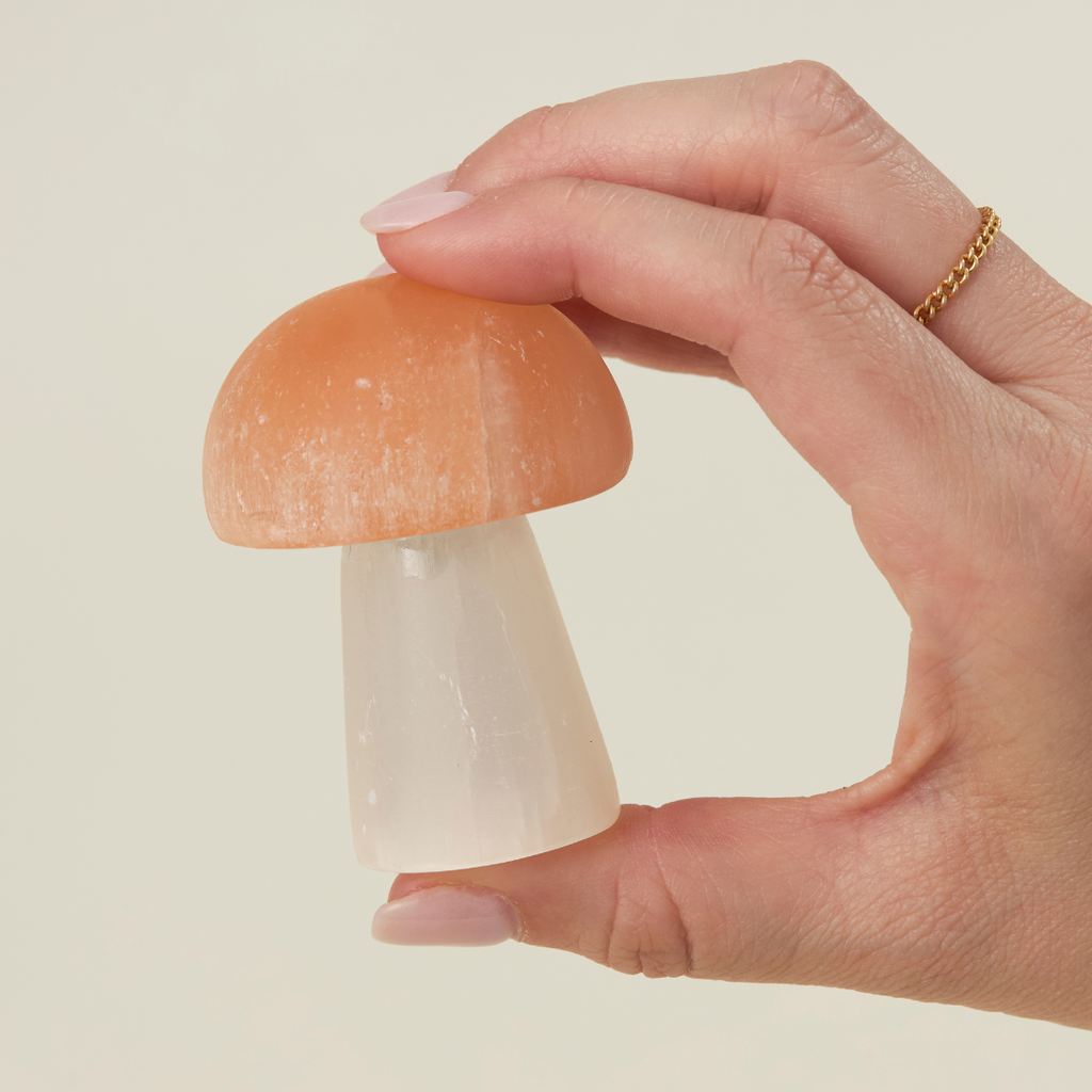 Selenite Mushroom 🍄