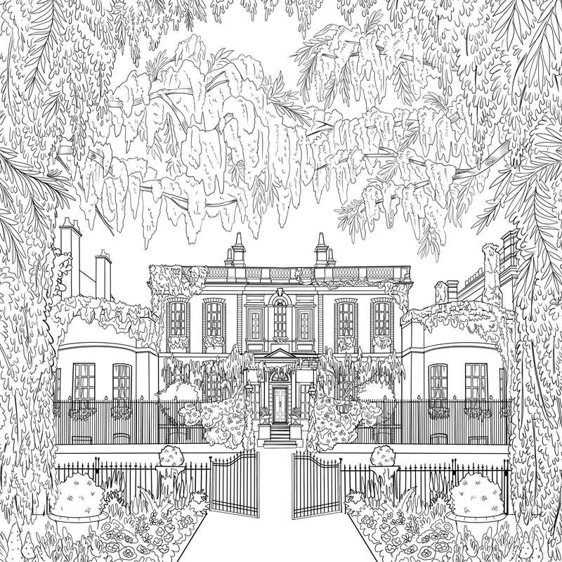 Unofficial Bridgerton Coloring Book