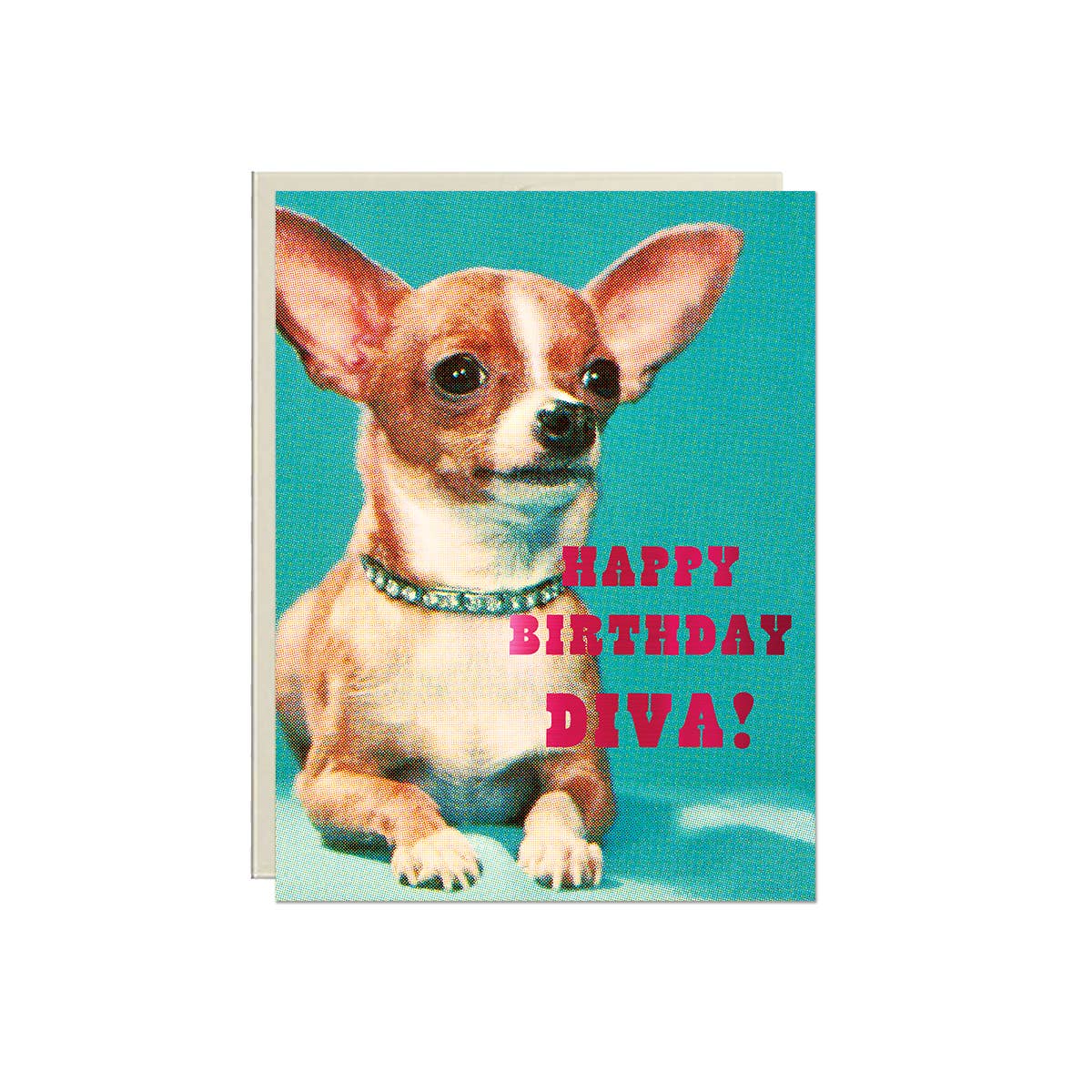 Birthday Diva – Foil Birthday Greeting