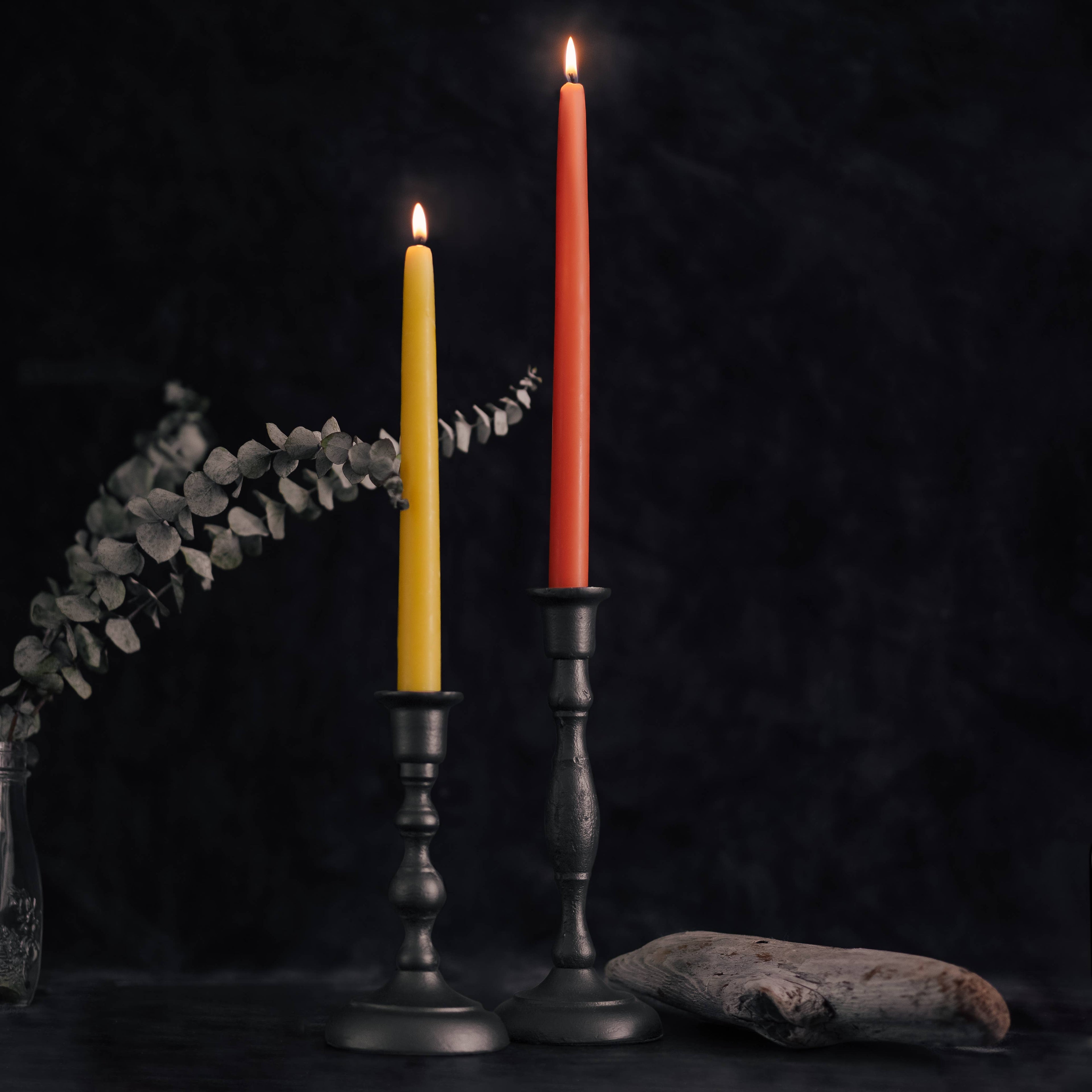 Heirloom Quality Handmade Cast Iron Taper Candle Holders