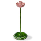 Flor Taper Holder Large Multi Enamel Iron Spring