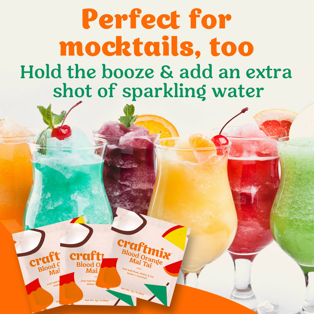 Blood Orange Mai Tai Mixer - Single Packets / Caddy Refills