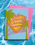 Birthday Bombshell Love Island Card