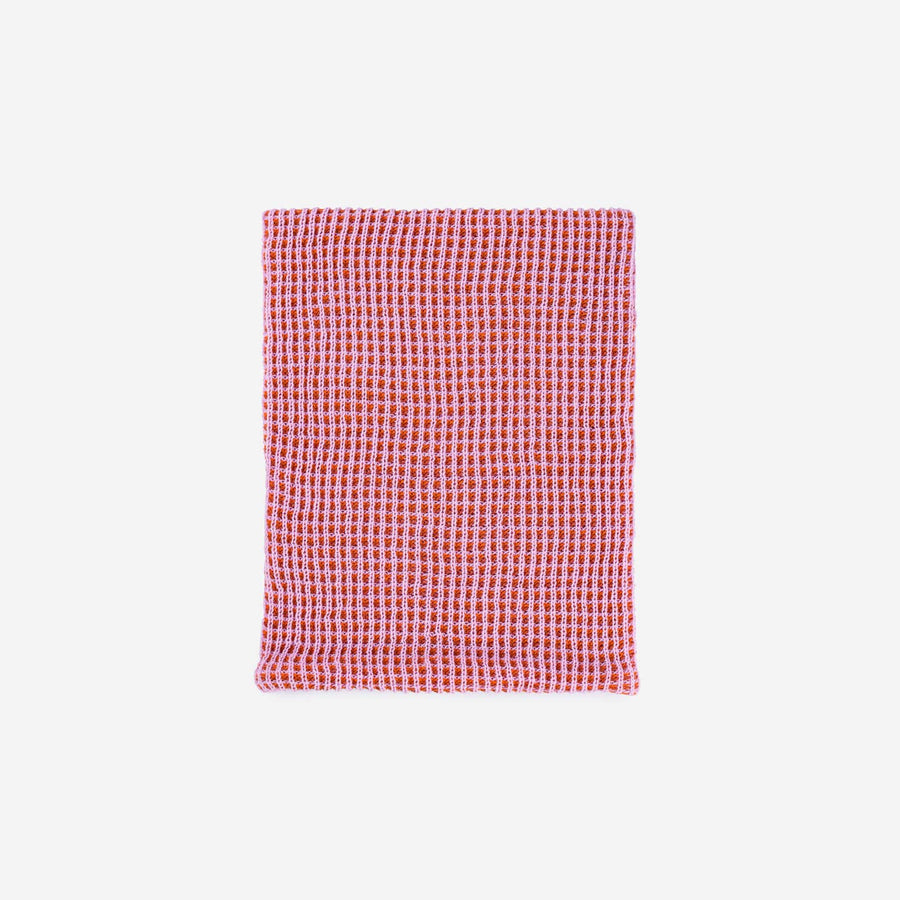 Simple Grid Snood- Lilac