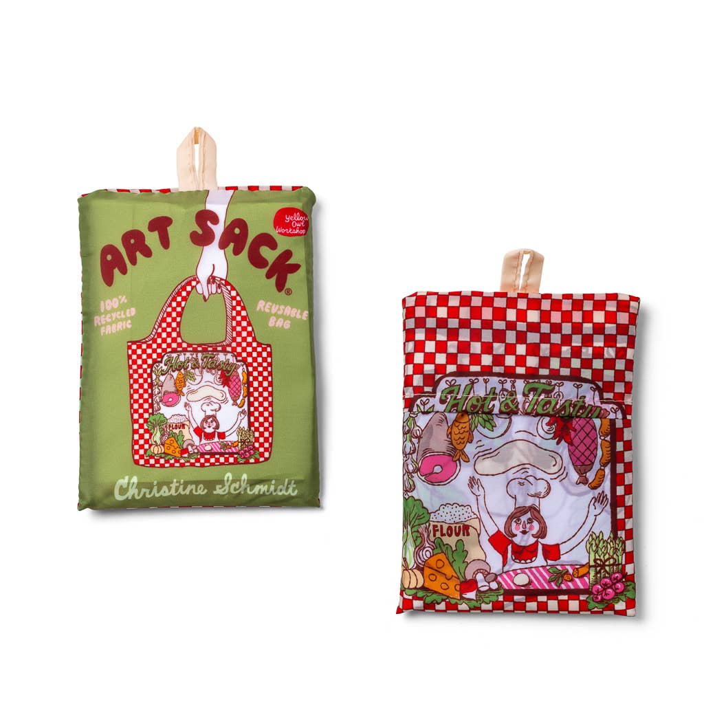 Pizza Tote Bag Art Sack® - Eco-Friendly Reusable Tote