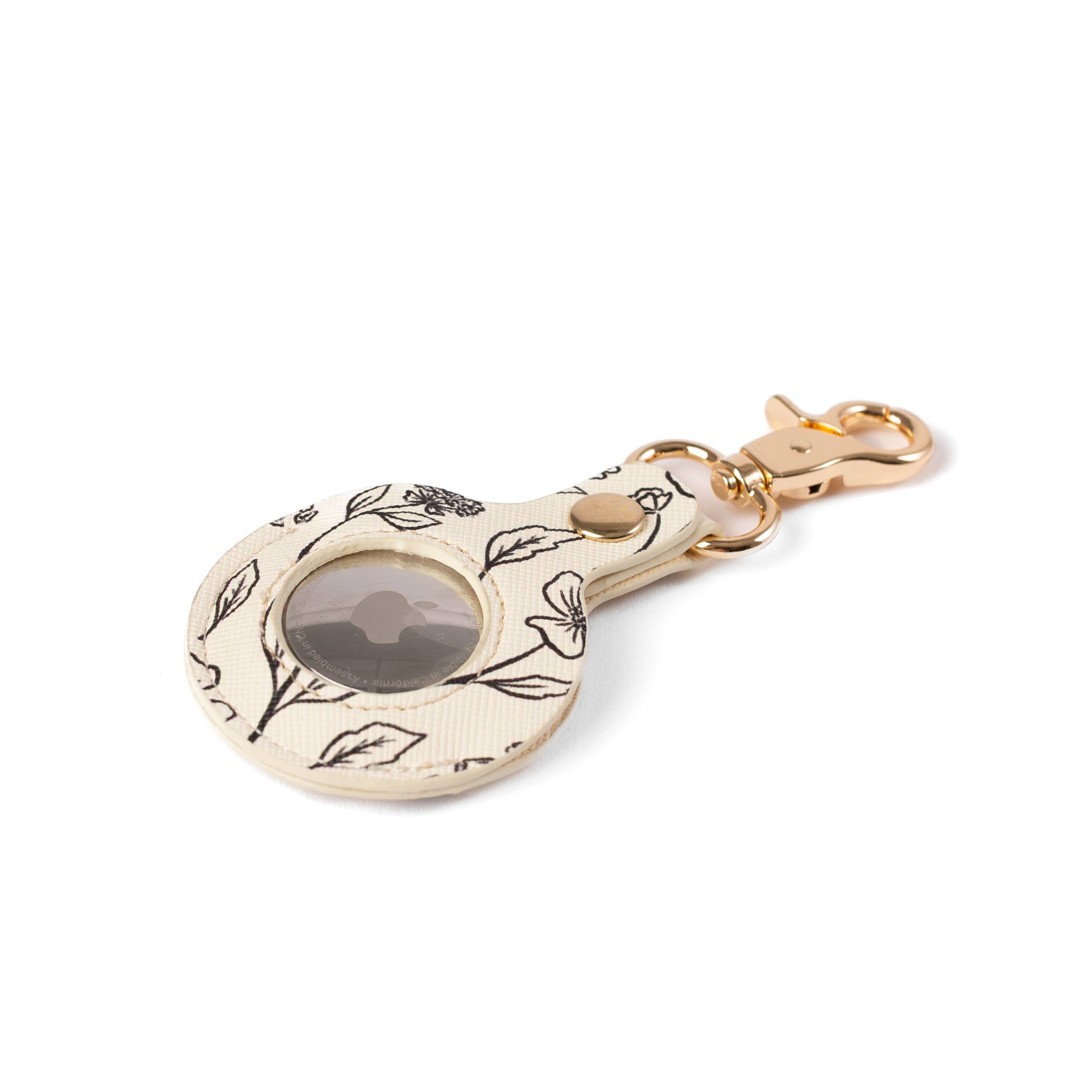 Floral AirTag Keychain