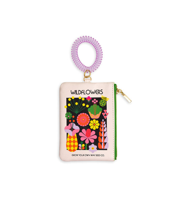 Getaway ID Holder- Wildflowers