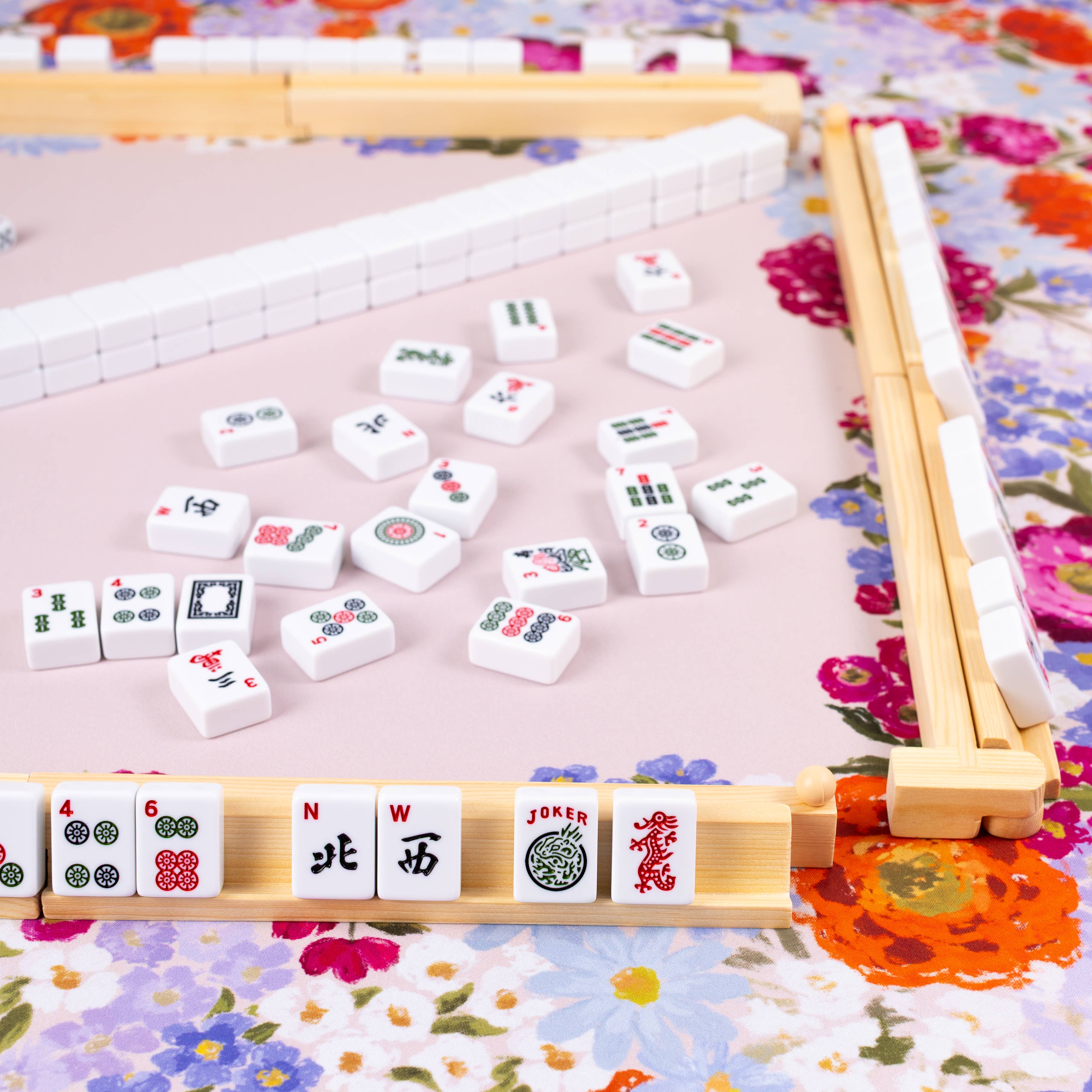 Floral Mahjong Mats PREORDER SHIPS LATE JULY