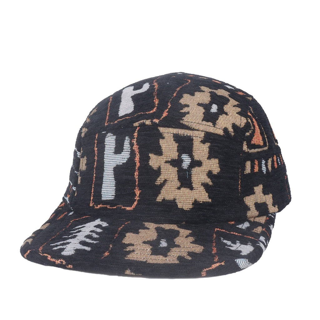 Nature Jacquard 5-Panel Hat | Outdoor Pattern Camp Cap | HatPhile