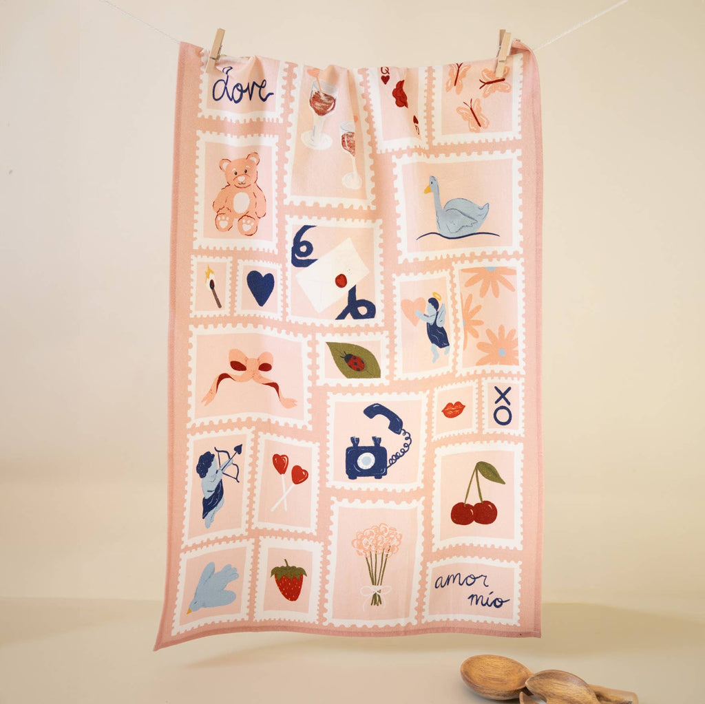 Love Letter Tea Towel | 100% cotton