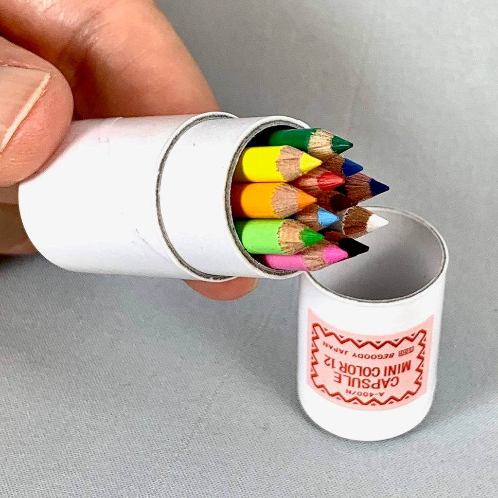 Mini Pencils in Mini Paper Tube