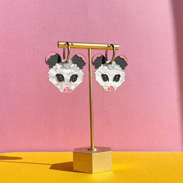 Cutesy Opossum Earrings